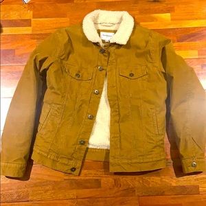 Goodfellow Small Corduroy Sherpa Jacket